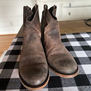 Lucky Brand Leather Bootie